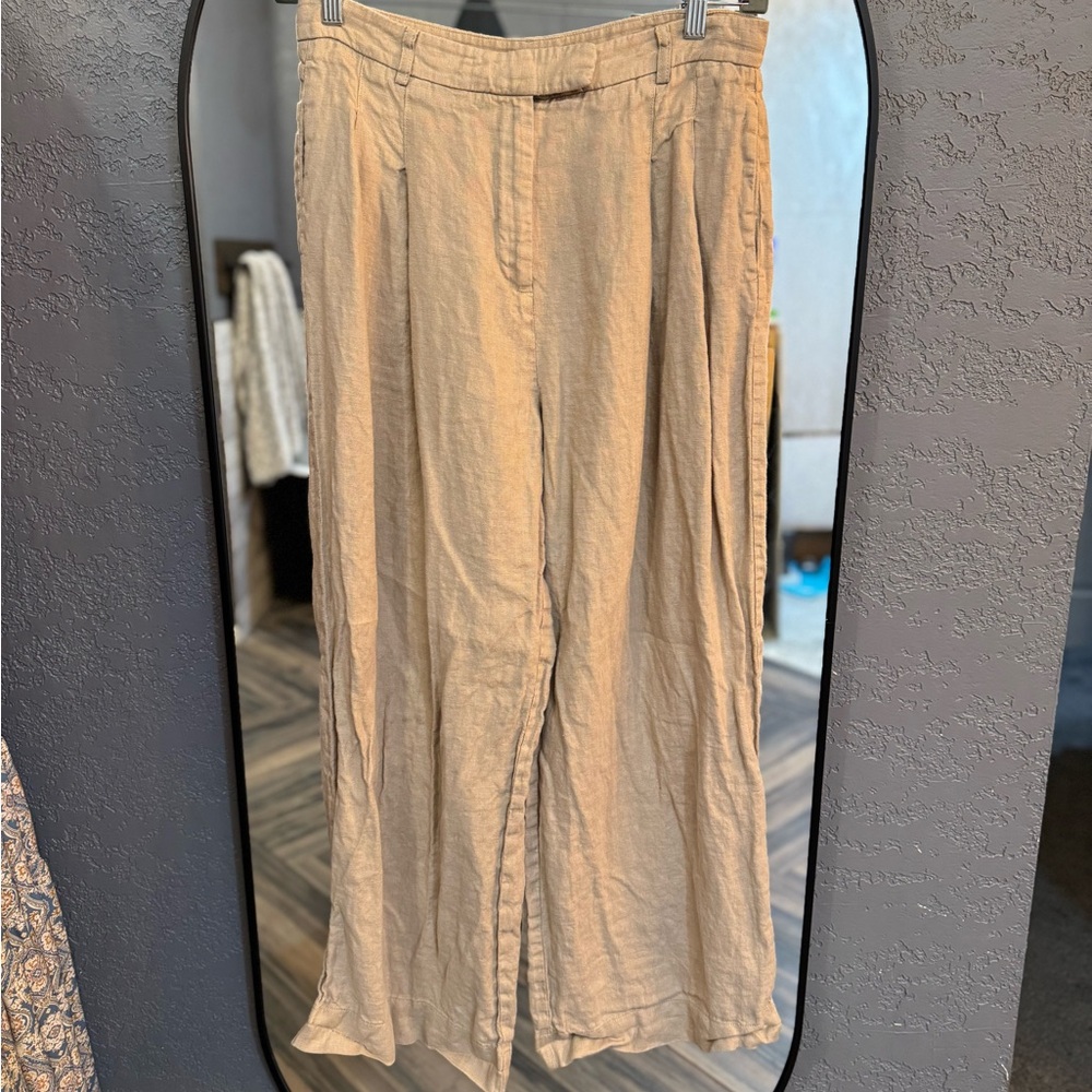 Free People Linen Trousers